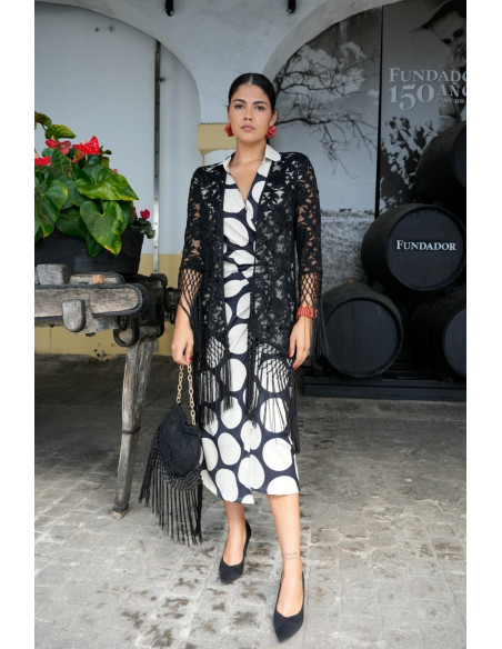 Vestido reyes negro