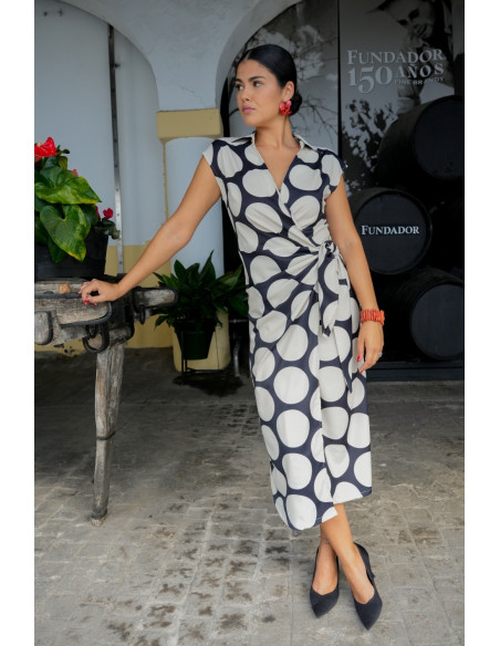 Vestido reyes negro