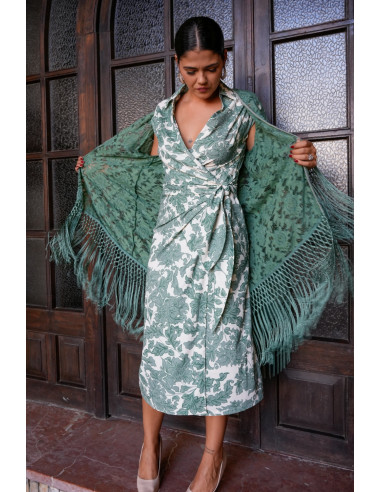 Vestido reyes ornamental
