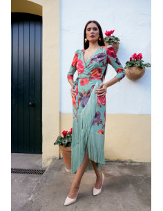 Vestido macarena flores