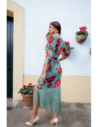 Vestido macarena flores