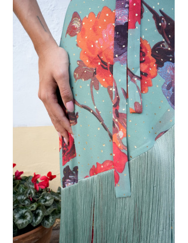 Vestido macarena flores