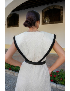 Vestido Lozanía beige 2