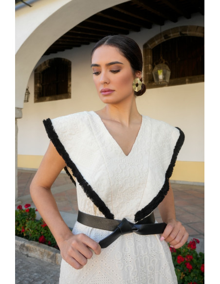 Vestido Lozanía beige