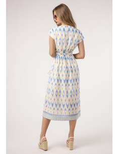 Vestido midi cenefa 2