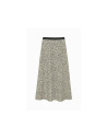 Falda mancha beige