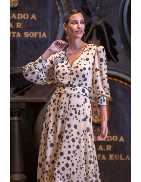 Vestido vors lunares