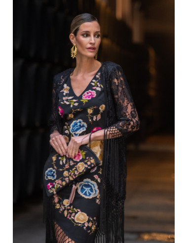 Chaqueta crujía negra