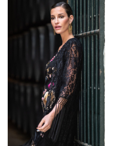 Chaqueta crujía negra