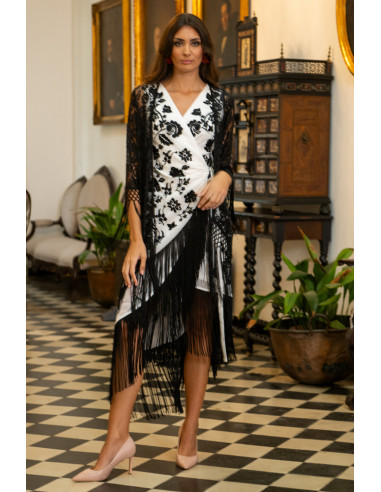 Chaqueta crujía negra