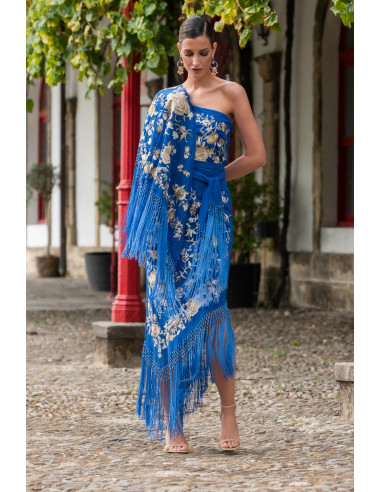 Mantoncillo solera azul