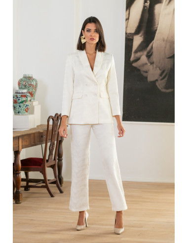 Chaqueta sobretalas beige