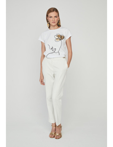 Pantalón traje cadenitas