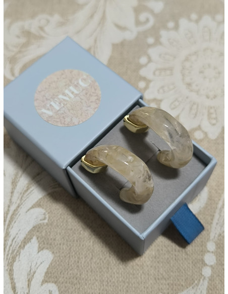 Pendientes aro de grosor