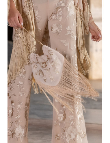 Bolso amoroso beige