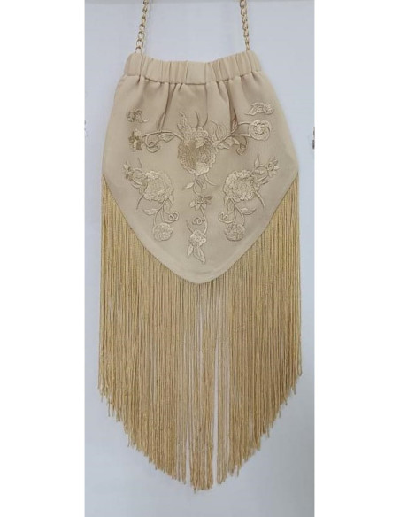 Bolso amoroso beige